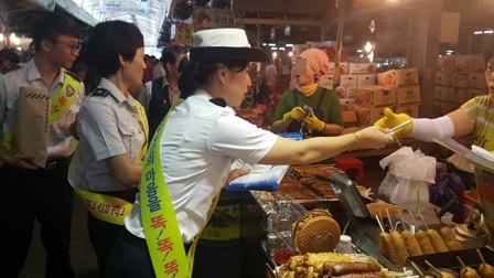 서부서, 제주민속 오일시장 방문 유관기관 합동 캠페인 전개