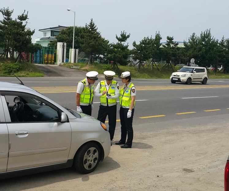 서부서, 신임경찰 실습생 대상 교통관련 업무 교양 및 단속현장 체험