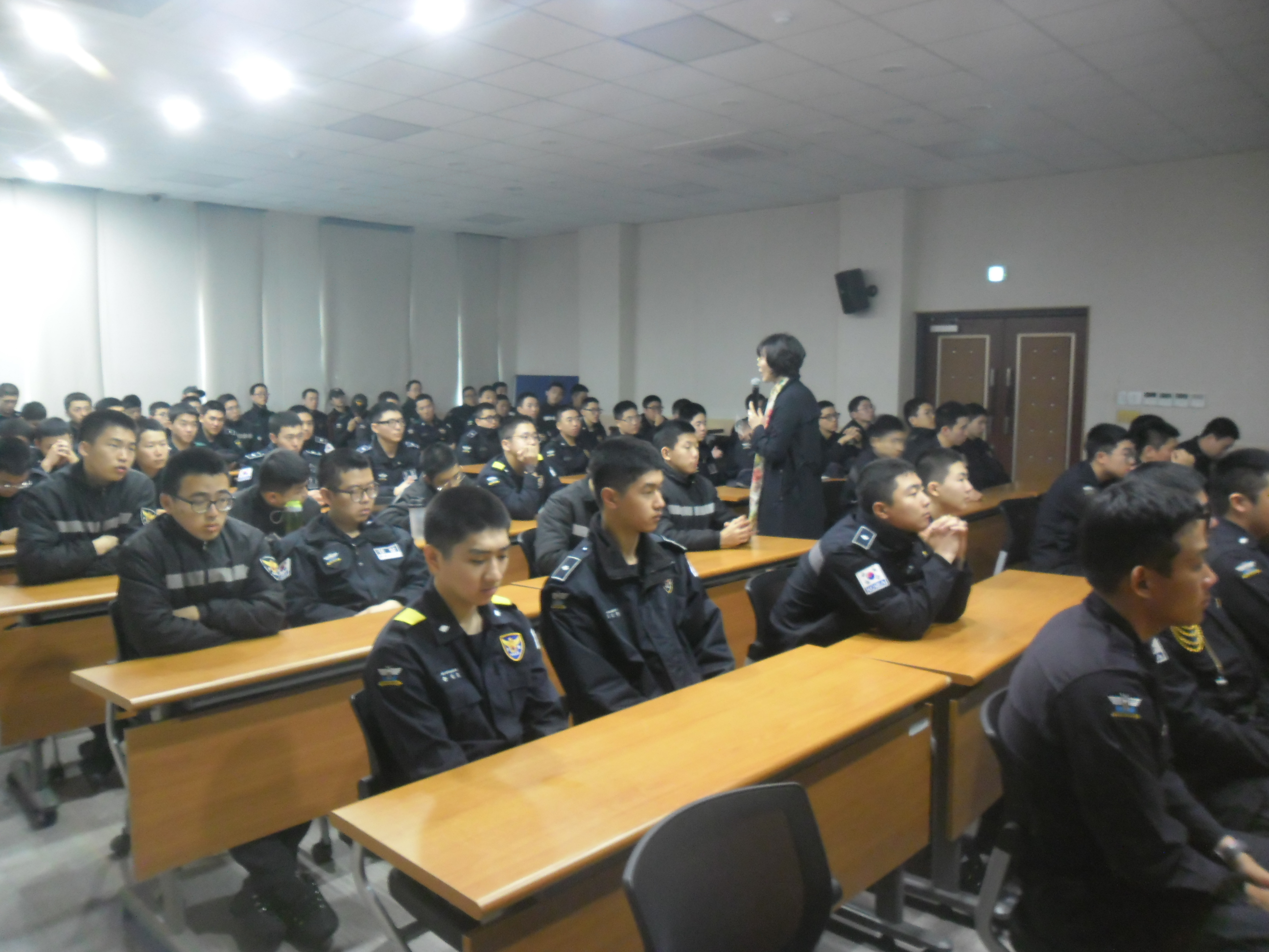 제주해안경비단 121의무경찰대 성폭행 예방 교육