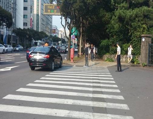 서부서, 방학 중 안전한 등굣길 캠페인 실시