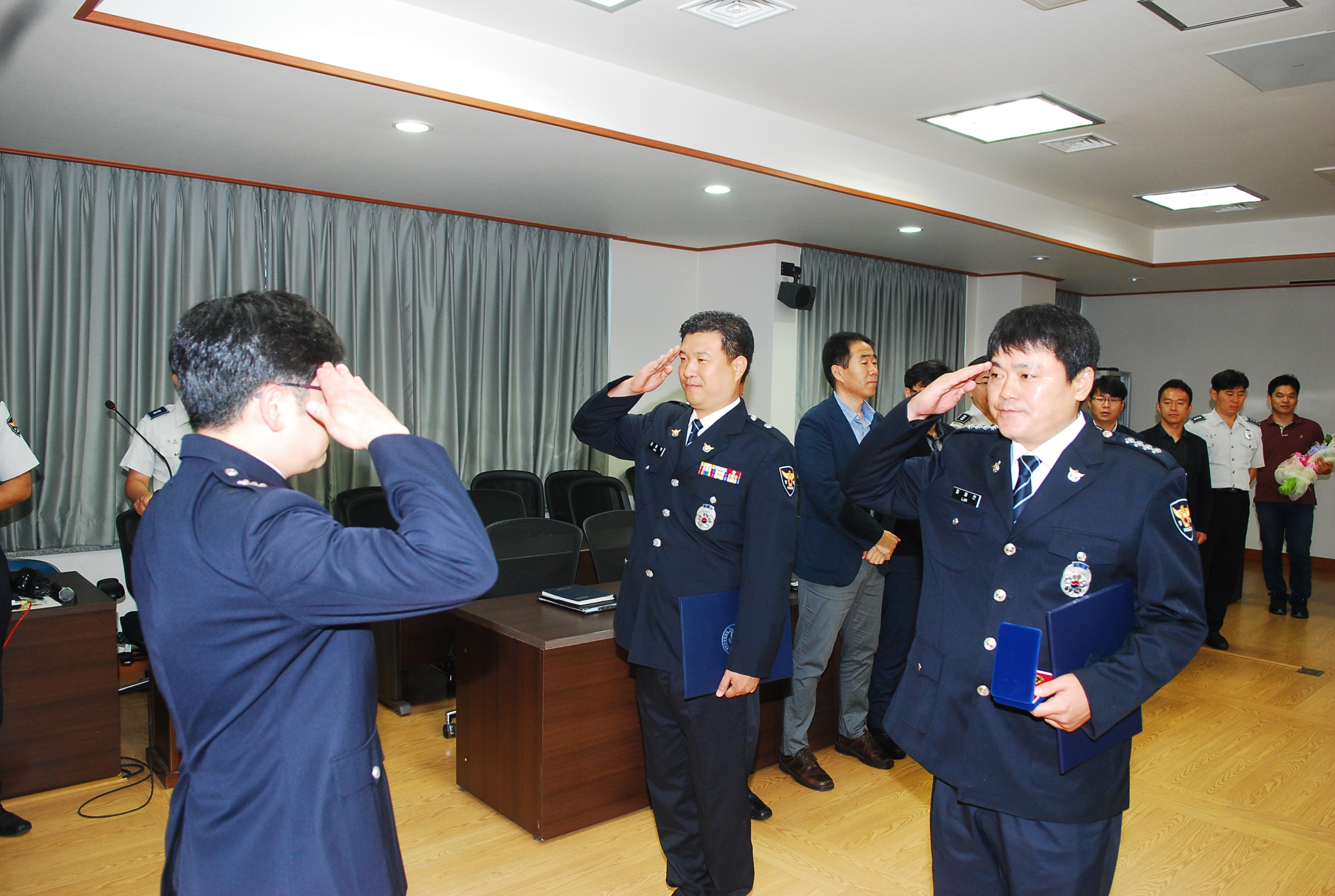 서부서, 경찰공무원 정년퇴임식, 승진임용식, 모범공무원증 수여식 개최