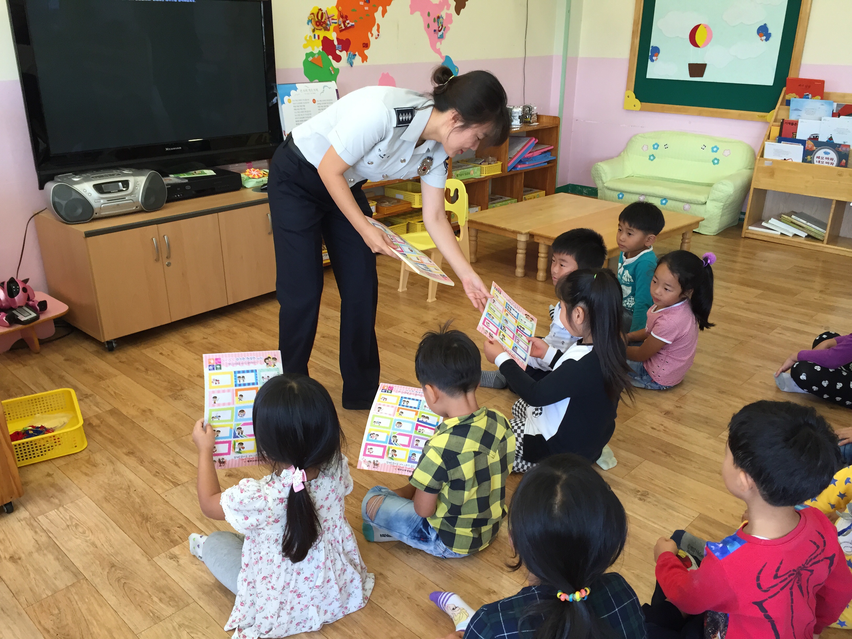 서부서, 아동 대상 성폭력예방교육 실시