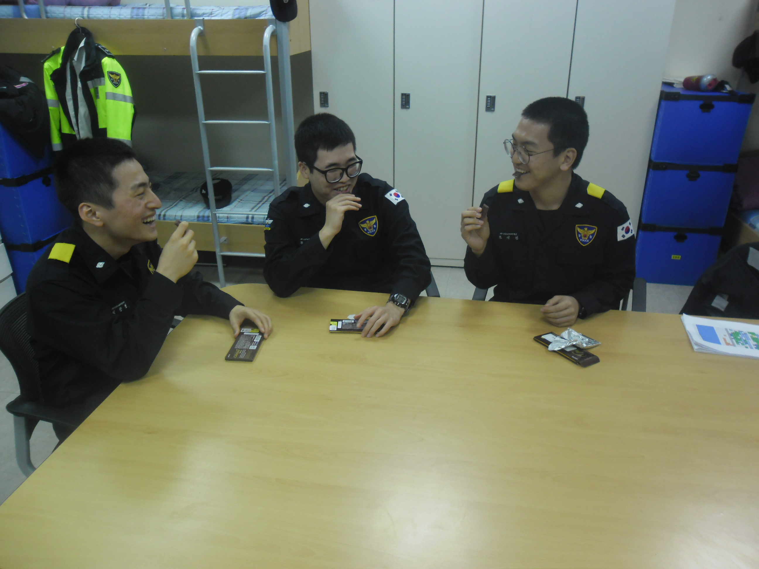 제주해안경비단 121의무경찰대 청장님 발렌타인데이 기념
