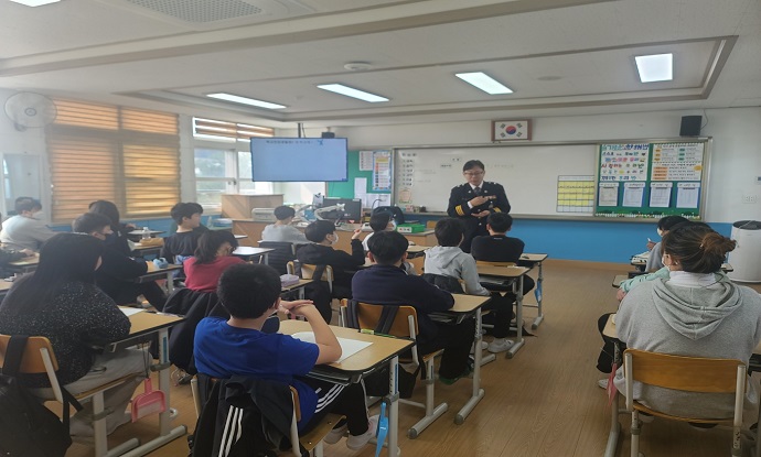 서귀포서, 남원초등학교 찾아가는 학교폭력 예방교육 실시