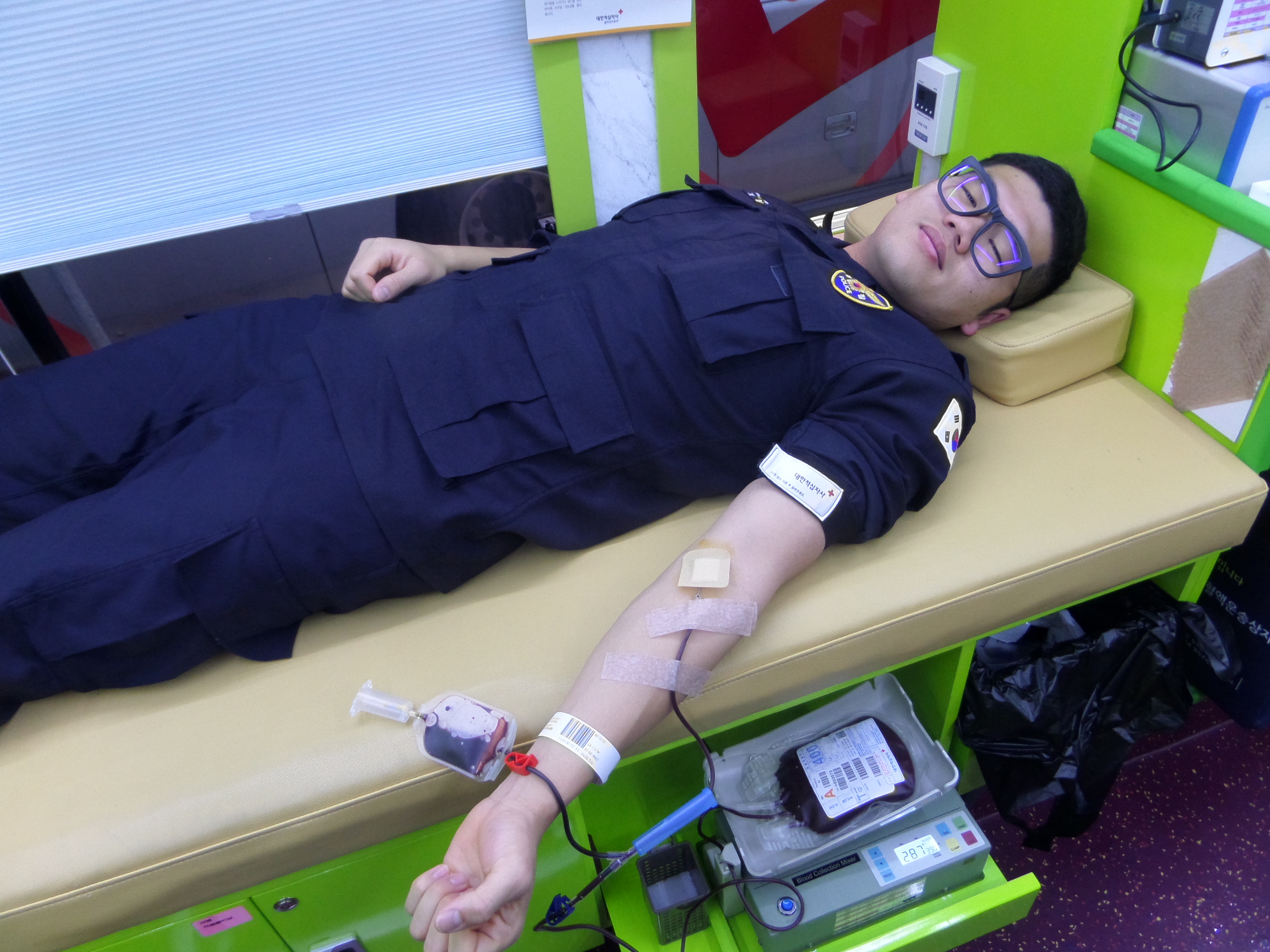 128전경대 사랑나눔 헌혈