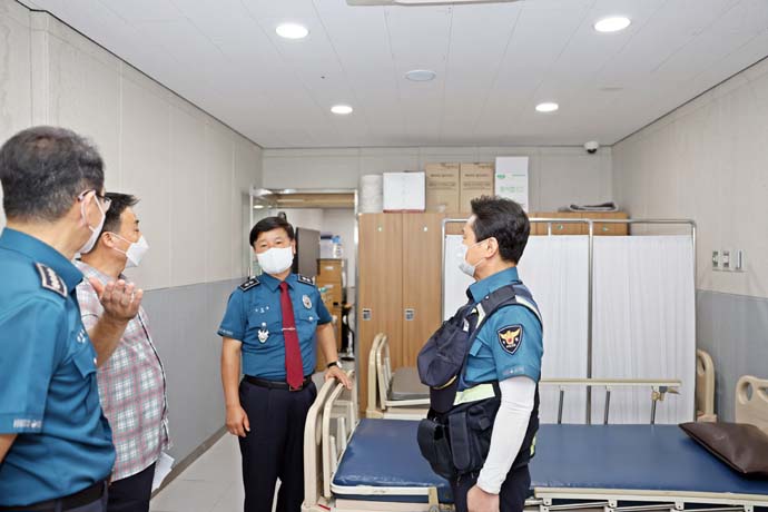 제주청, 치안현장(해바라기센터, 주취자응급의료센터) 방문
