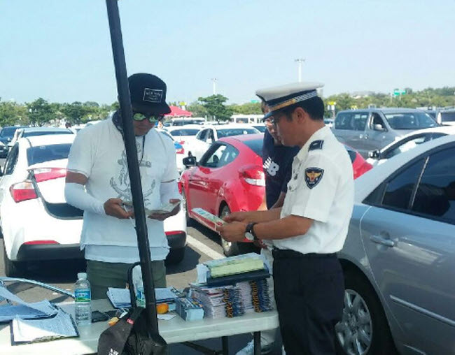 서부서, 관내 주요 렌트카 업체 등 방문, 사고예방 홍보