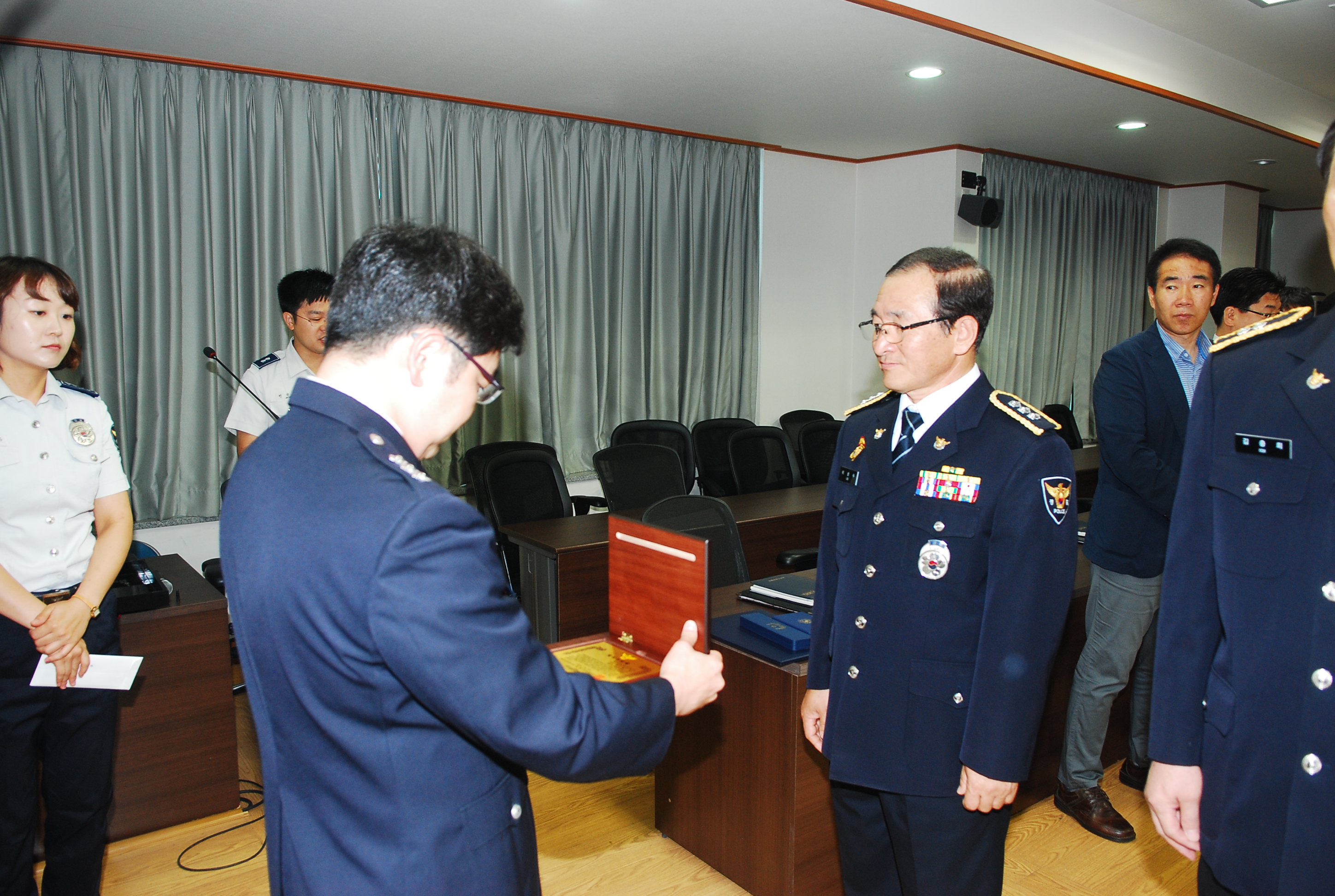 서부서, 경찰공무원 정년퇴임식, 승진임용식, 모범공무원증 수여식 개최