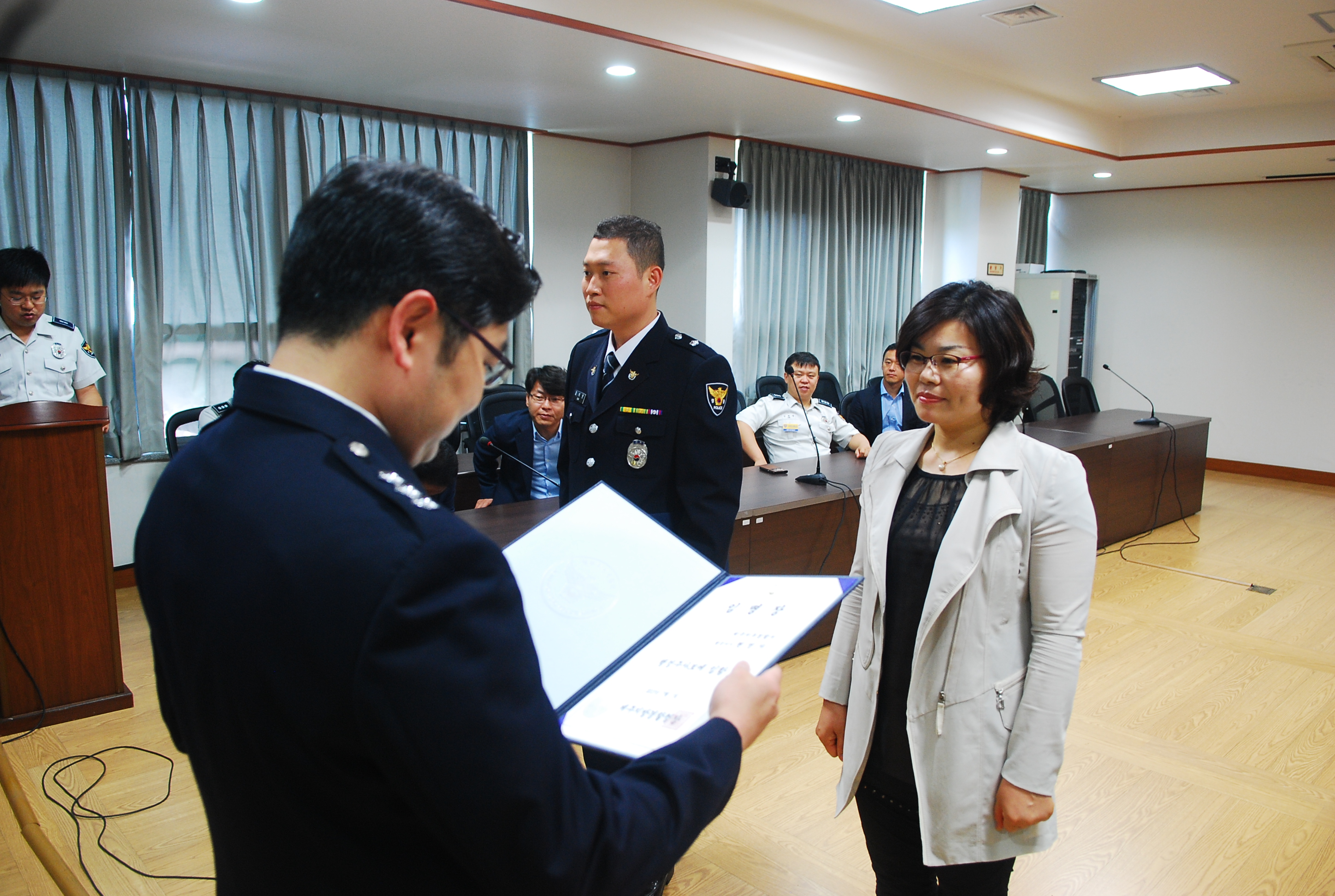 서부서, 경찰공무원 및 일반직 공무원 승진(근속)임용식 개최