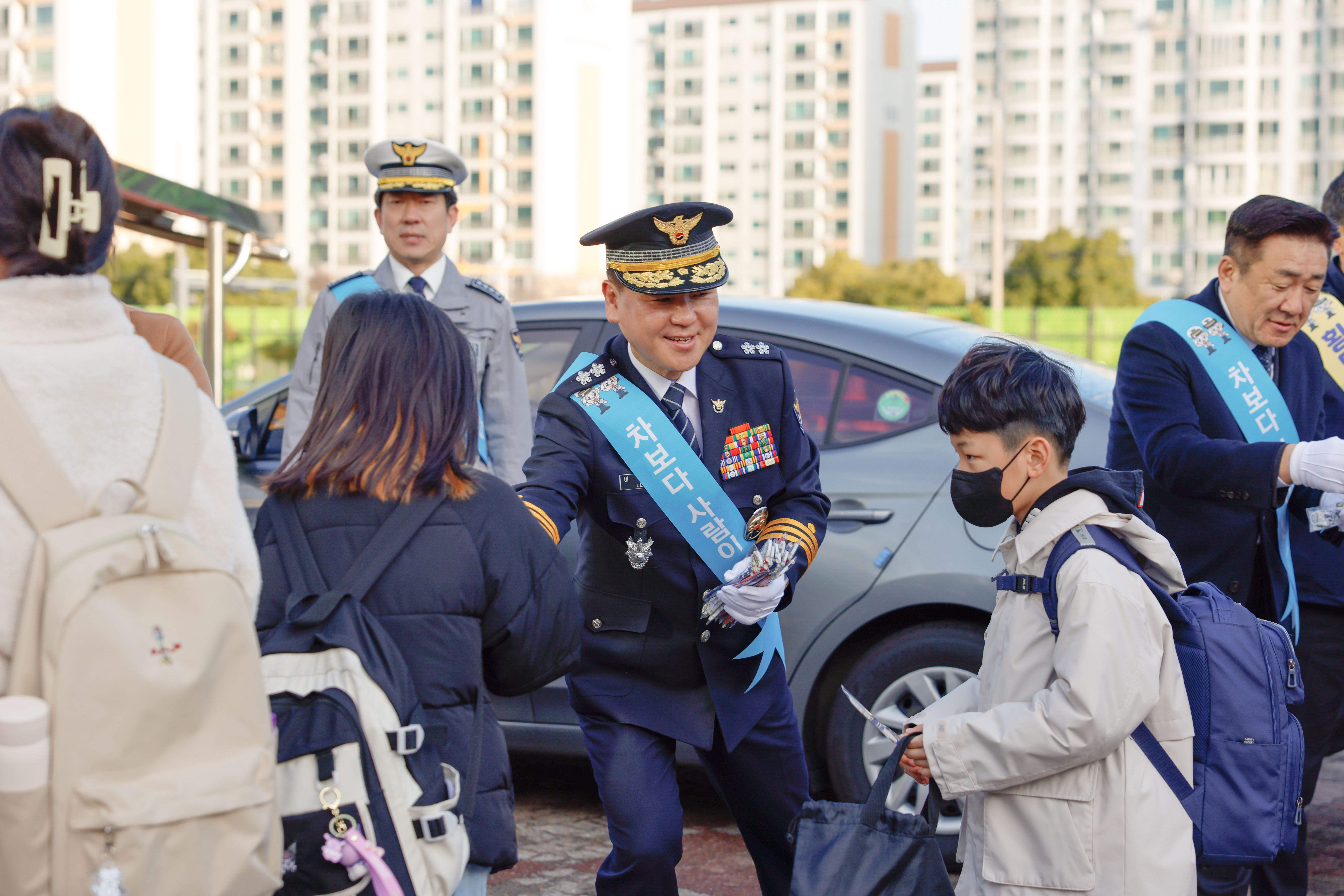 제주청, 어린이 교통안전을 위한 유관기관 합동 스쿨존 캠페인 개최