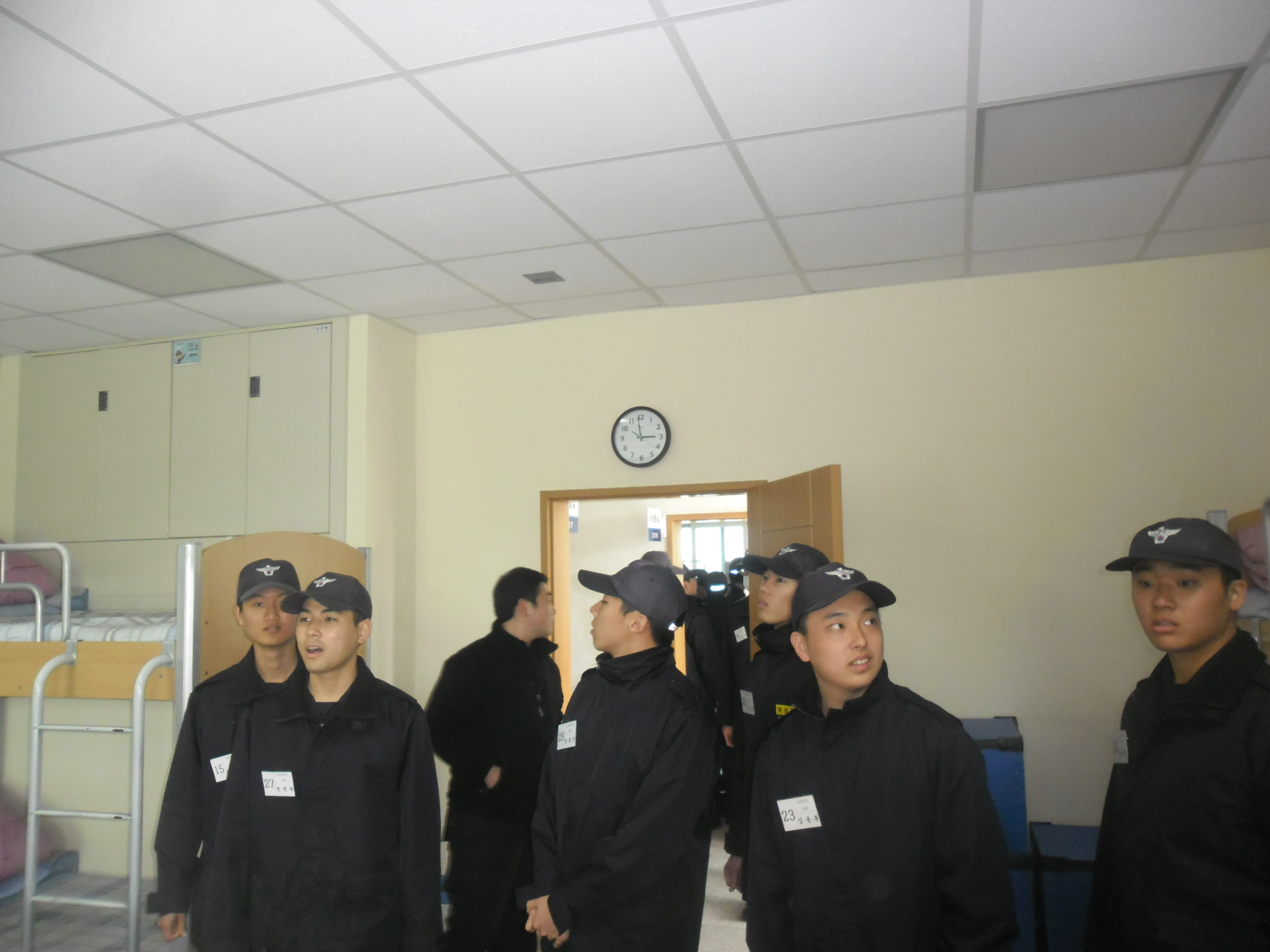 제주해안경비단 121의무경찰대 신임대원방문