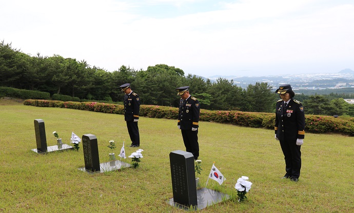 서귀포서, 충혼묘지 참배행사 실시