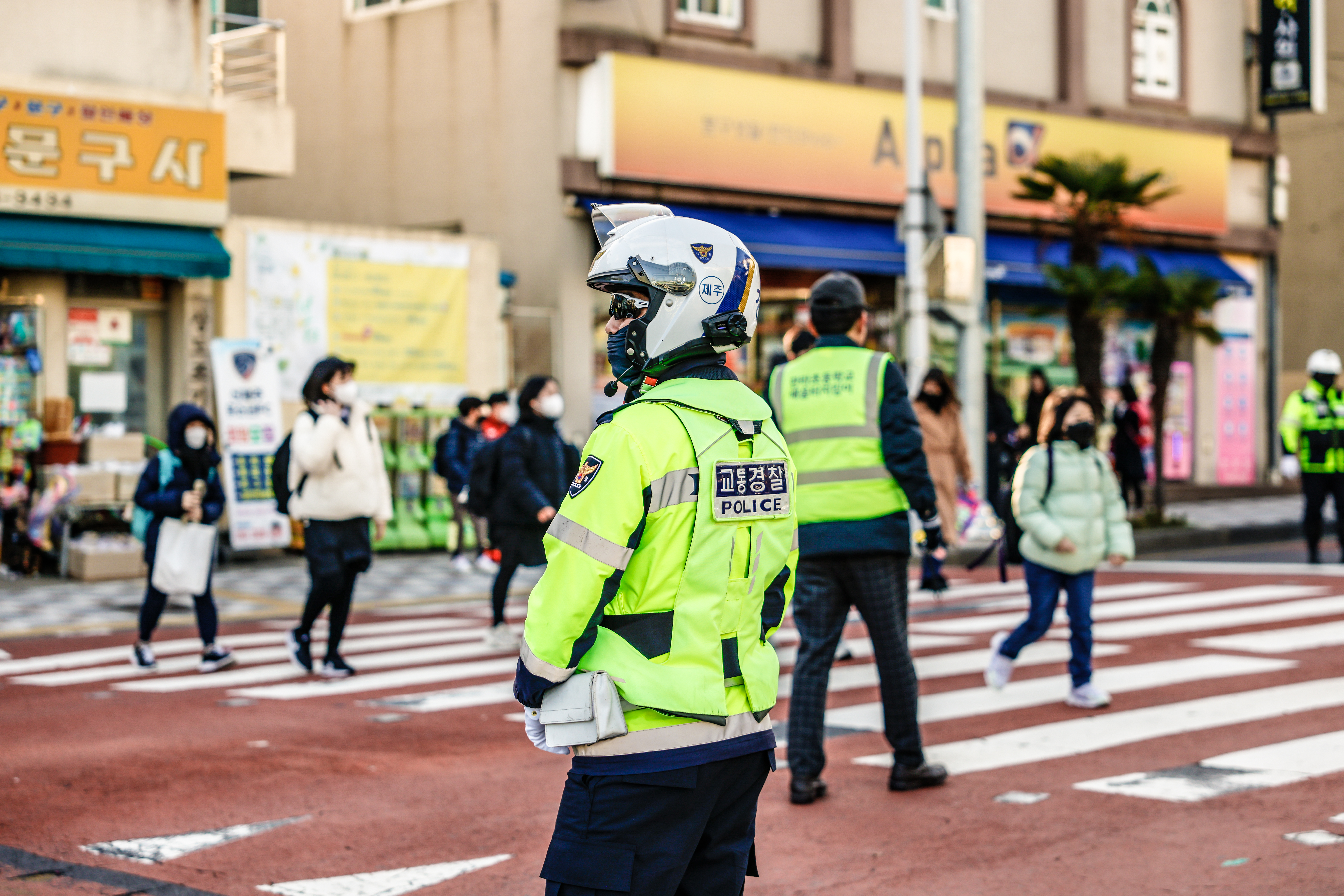 제주청, 어린이 교통안전을 위한 유관기관 합동 스쿨존 캠페인 개최