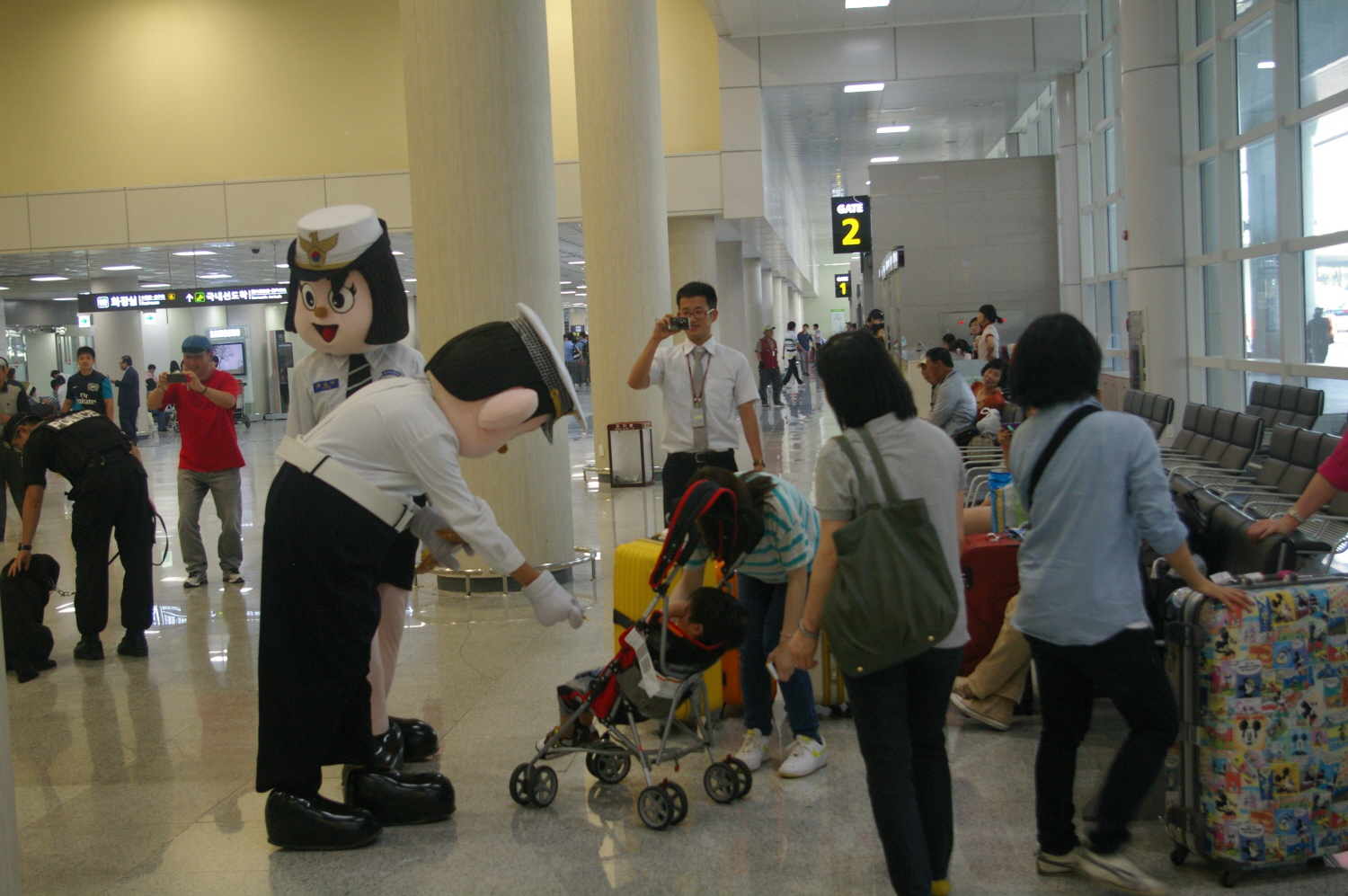 공항경찰대, 삼다삼무 홍보쿠키 이용 홍보 활동