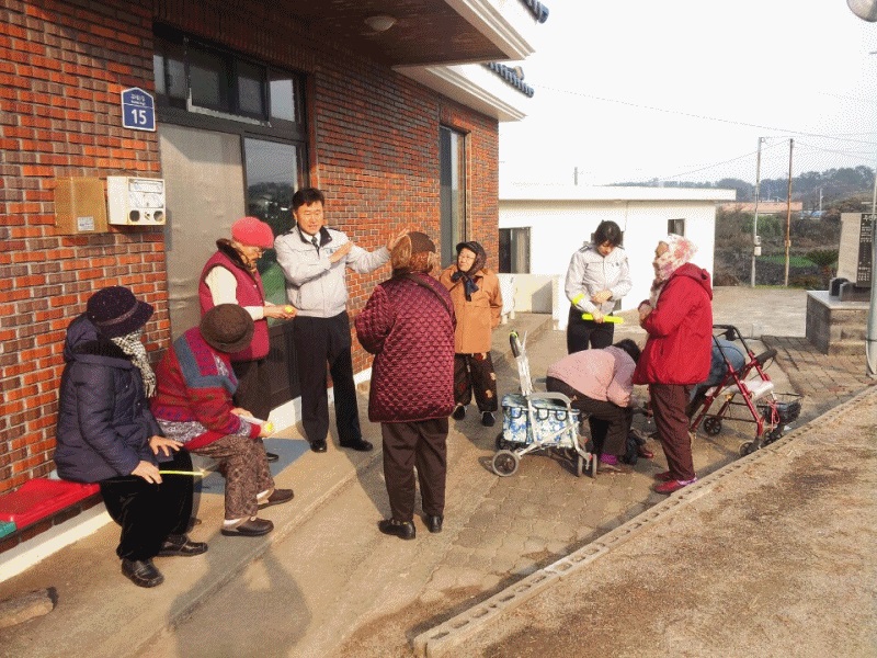 서부서, 어르신 교통사고 예방 현장 교통안전교육