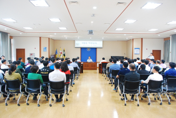 서부서, 9월중 직작교육 실시