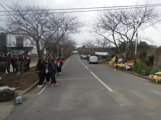 서부서, 애월고 졸업식 학교폭력 예방활동