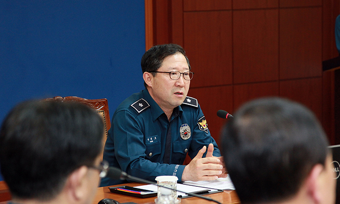 지방청, 상반기 지역경찰 관리자 토론회 및 업무조정위원회 개최